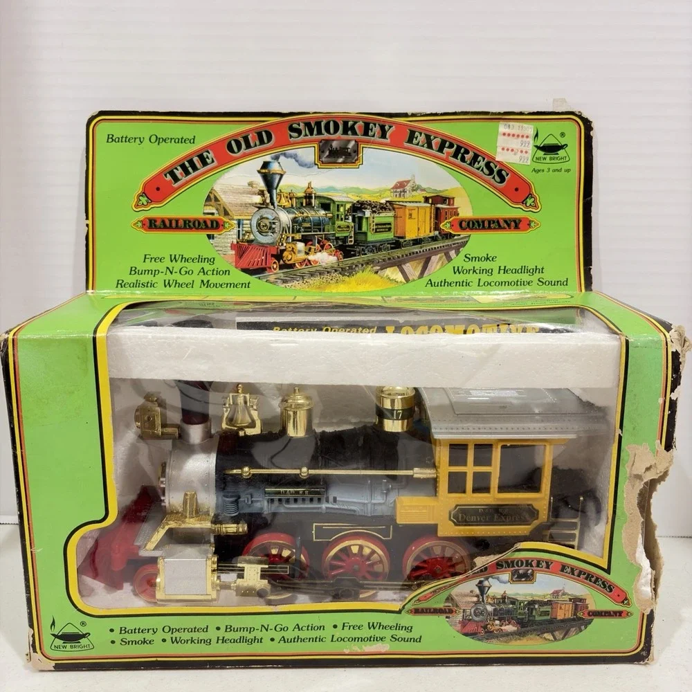 Vintage The Old Smokey Express Railroad Company Locomotive.  #2145. Train